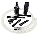 Schneider Industries Micro Vacuum Attachment 7 Piece Kit, 0.5 Liters,...