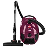 Bissell Zing Bagged Canister Vacuum, Maroon, 4122 - Corded,Maroon...