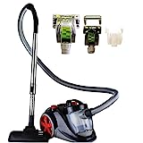 Ovente Electric Bagless Lightweight Canister Vacuum Cleaner 1.5L Dust...