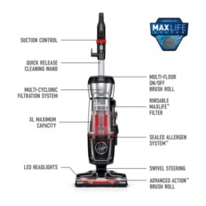 Hoover MAXLife Pro Pet Swivel HEPA Media Vacuum Cleaner